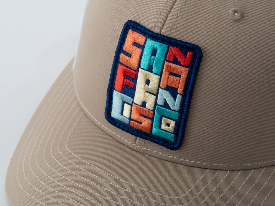 SF Typographic | Retro Trucker